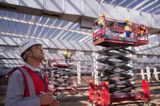 重大工程巡礼丨中冶天工新疆喀什纺纱项目铸就南疆纺织新标杆(图8)